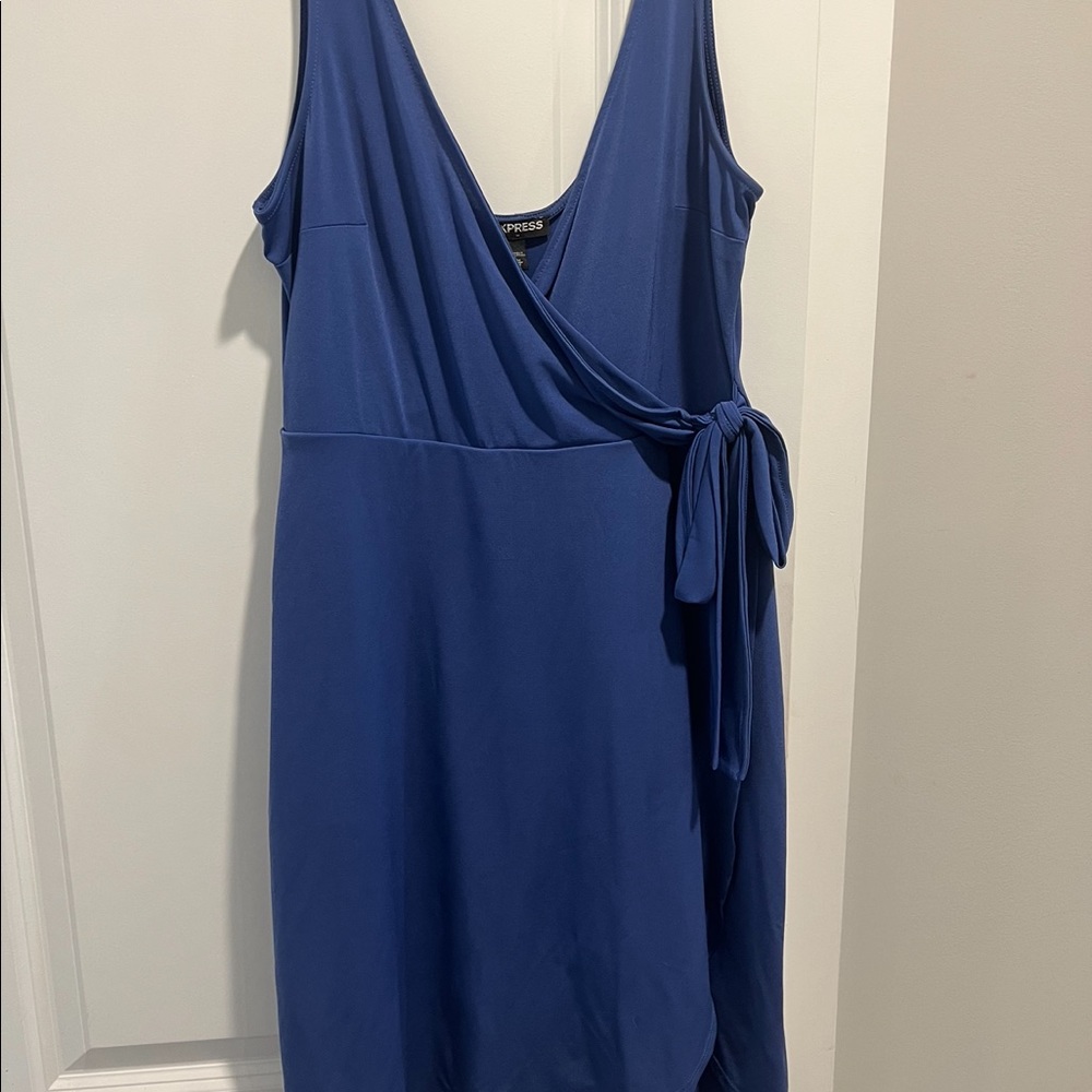 Blue Express Tank Top Flowy dress